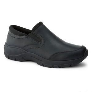 NWOB - Lands End All Weather Leather Slip On Shoes.